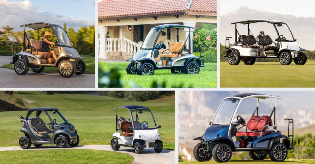 Golf car Garia modelli