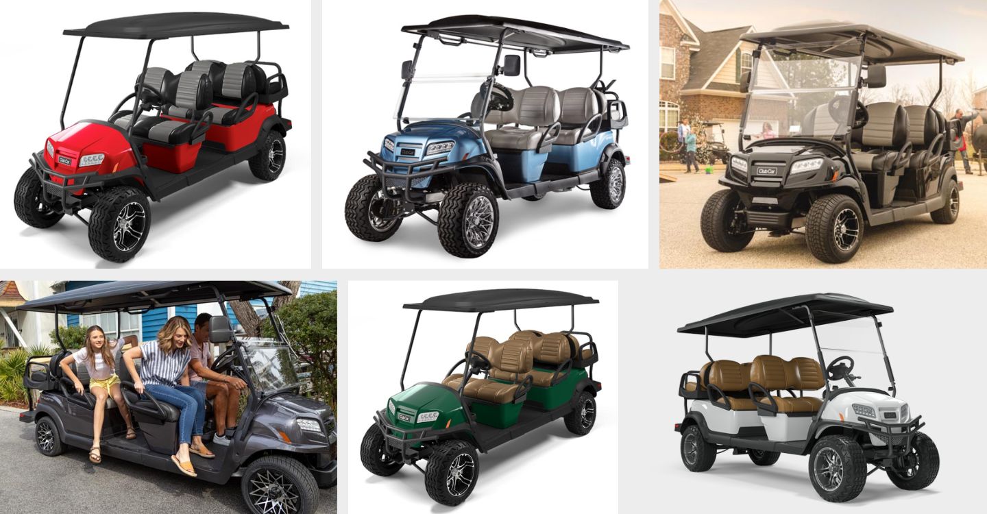 Golf car per trasporto persone