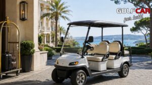 Golf car omologata 4 posti per hotel