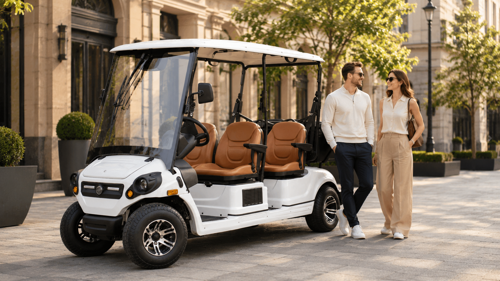 Golf car e veicoli elettrici omologati
