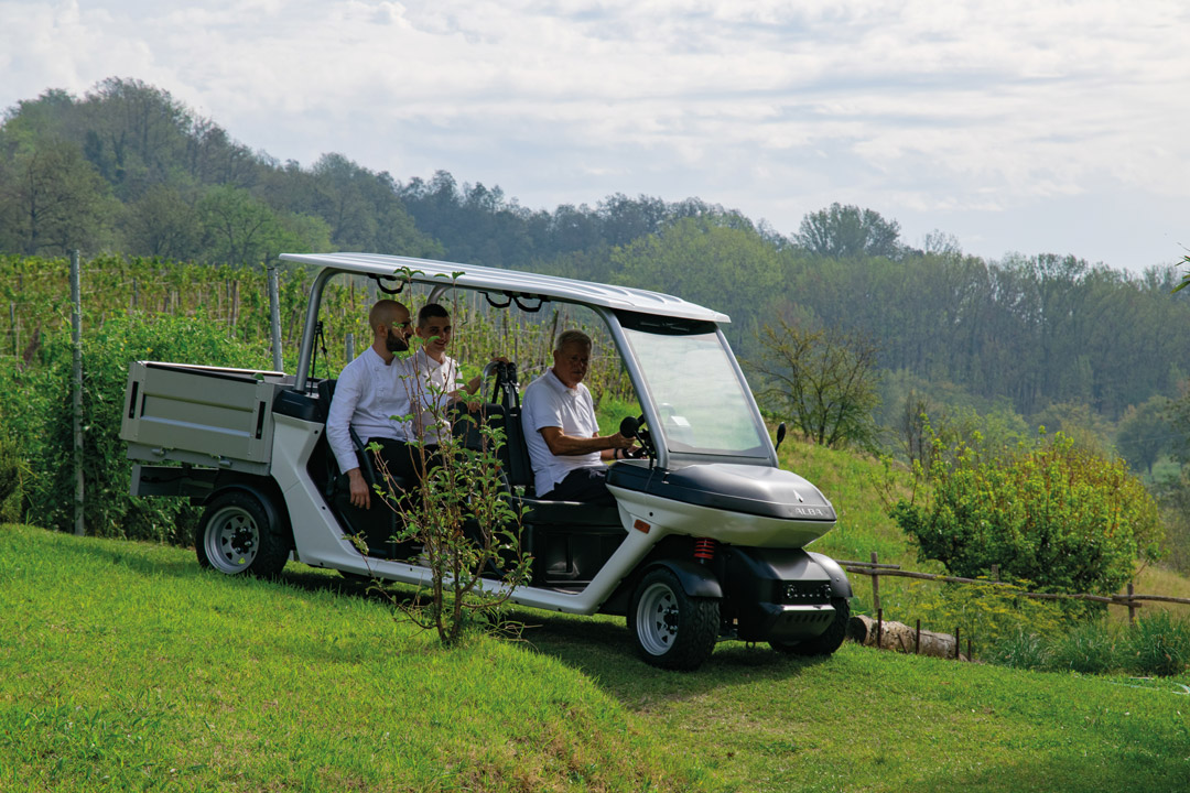 Alba 4TC Cargo con cassone posteriore