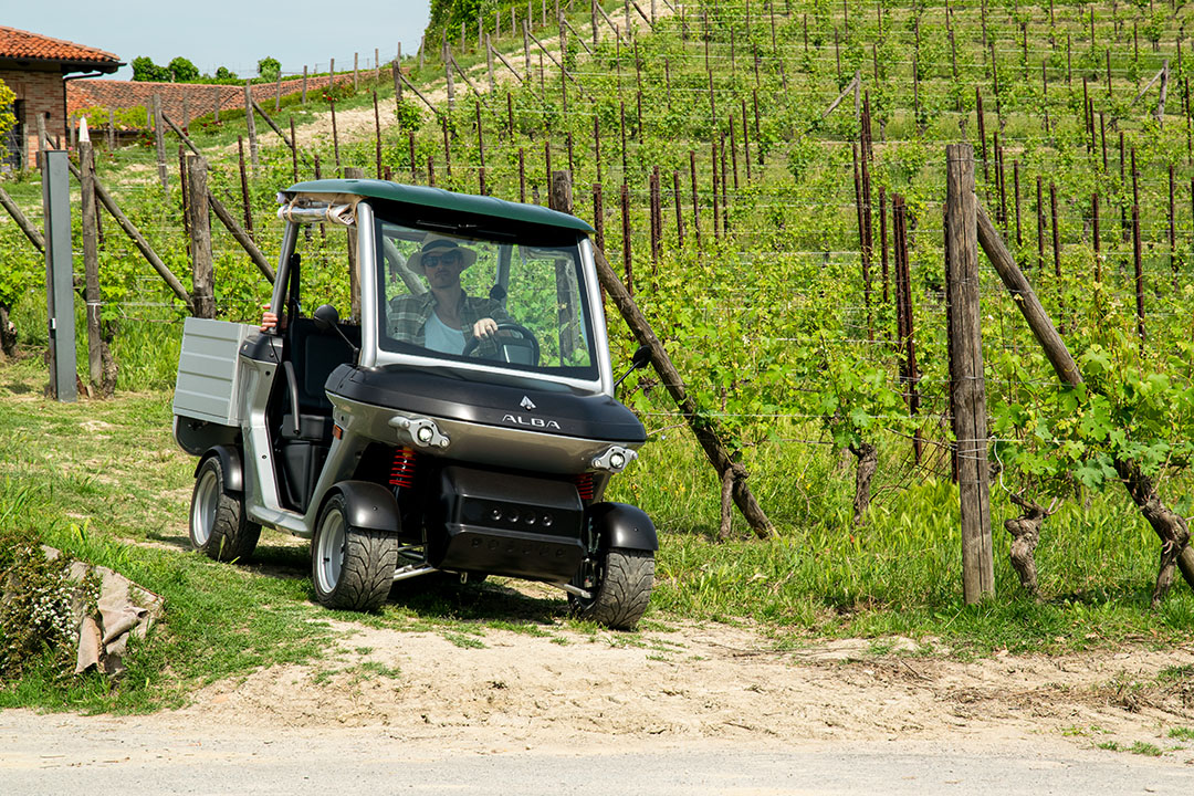 Alba Cargo con cassone posteriore